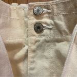 SWS Denim Company Organic Cream White High Rise Denim Shorts Womens Medium Photo 5