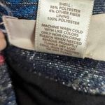 Loft Ann Taylor Metallic Pleated Floral Pink Teal Red Lined Women’s Size 10 Med Photo 6