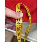 Vintage Laura By Alyzia 2 PC Skirt Suit Red Drop Waist Pleated Skirt Size L/XL Size L Photo 8