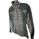 Calia Carrie Underwood Activewear Top Womens XS Gray Black 1/2 Zip Athletic Gym Photo 2