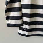 Tuckernuck -Dudley Stephan’s Classic Black and White Striped Women's Top XS Photo 2