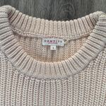 DEMYLEE x Revolve Sweater Dress in Nude Size Small Cotton Blend Relaxed Fit Photo 4