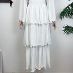 Elliatt  Romanesque Midi Skirt in Ivory Size Small NWT Photo 8