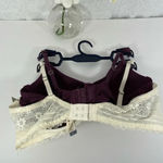 Lucky Brand 🆕  Floral & Purple Bra Set - 36C Photo 3