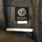 Bobeau  One Button Waterfall Grey Cardigan Photo 3