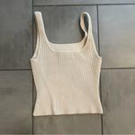 Aritzia 's Babaton Sculpt Knit Squareneck Tank Top Photo 2