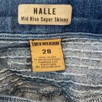 True Religion  Halle Mid Rise Super Skinny Jeans Photo 8