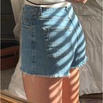 Topshop A-Line Denim Shorts Photo 4
