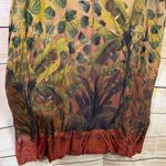Soft Surroundings boho midi dress with pockets jungle print women Size XLarge Photo 5