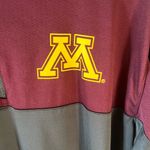 🛍️Minnesota Gophers Maroon and Grey 1/4 Zip Size Large Red Photo 2