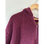 Koolaburra by Ugg  womens fleece sweatshirt size 2X hooded maroon zipper pockets Photo 1
