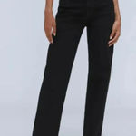 Everlane NWT Sz 23 The Curvy Way High Straight Jean Coal Black Organic Cotton Photo 0