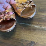 Gucci Metallic Copper Gold Double Bow Open Toe Sandals Heels Party Vintage 6 Photo 2