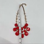 Stella & Dot J. Crew Olivia Bib Necklace‎ Statement Faceted Epoxy Orange Gold Preppy Photo 7