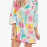 Mud Pie  Colorful Abstract Swim Cover Tunic Top Photo 0