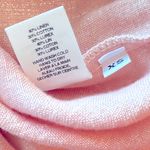 Anthropologie  Amadi Pink Shimmer Linen Oversized Blazer Jacket Lightweight Coat Photo 11