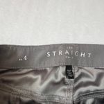 White House | Black Market The Straight Crop Pants Size 4 Convertible Satin Party Photo 8