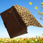 Leopard Print Style Women Leather Wallet Photo 3