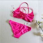 Vineyard Vines NEW  In Full Bloom Bikini Swimsuit Set Knockout Pink Print Photo 2