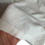 Lululemon  Women’s Size 8 Ebb To Street Racer Back Crop Tank White Ribbed Basic‎ Photo 7