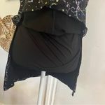 Vintage Y2K Black Sequin Mini Dress Romper Sparkle Slip Clubwear Festival XL Photo 9