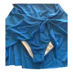 Blooming Jelly NWT-BLOOMING HELLY-BLUE AND WHITE SWIMDRESS-SIZE 3X Gorgeous swim dress, blue fine striped top with a gorgeous blue skirt, tummy control, padded top, adjustable straps, brand new with tags, please see pictures for measurements Photo 4