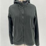 Nobull  Women's Full Zip Fleece Lined Hoodie Sz S Gray Photo 0