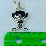 Silver Tone Moose Reindeer Christmas Jewelry Pin Brooch Articulated Moving Legs Photo 10