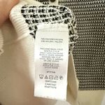 Ann Taylor Button Front Waffle Knit Cardigan in Black and Cream Size M Photo 4