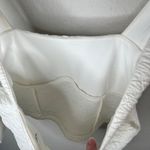 Good American Womens Textured Cloud White Crop Square Neck Top Small Photo 5