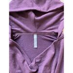 Athleta  women's Maroon Cropped Hooded‎ pullover Size XS Fleece Sweatshirt Photo 1