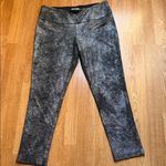 Peck & Peck  Black and Gray Women's Leggings Photo 3