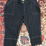 Big Bud Press Carpenter Jeans Black 3XL High Rise Utility Stitch Workwear USA Size 3X Photo 0