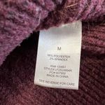 Olive & Oak  Maroon Quarter zip sweater size M Photo 3