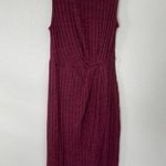 BP Nordstrom  Maroon Ribbed Bodycon Tank Midi Dress Photo 0