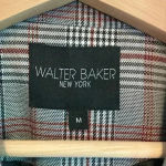 Walter Baker ‎ Women's Saundra Plaid Blazer Jacket in Grey Multi Size M Preppy Photo 9