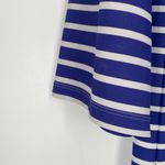 Cabana Life Women's Blue‎ & White Striped 3/4 Sleeve Pocket Shift Dress Size M Size M Photo 6