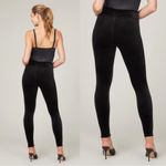 Spanx • black velvet leggings 2070 high waisted Ready-To-Wow ankle Photo 12