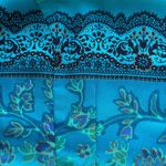 Sag Harbor Dress Button Down Floral Shirt Size 14 Blue Photo 6