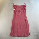 Victoria's Secret Vtg Y2k Victoria’s Secret Sz S Silk Slip Dress Drape Neck Lingerie Pink Fairy Photo 14