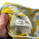 Outdoor Voices NWT TechSweat 6’’ Checkered Bike Shorts in Blue/Yellow Size XS Photo 7