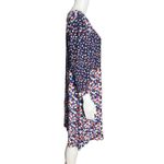 Boden Dress Womens 10L Blue Pink Multi‎ Pattern Floral Hotchpotch Poppy Meadow Size 10 Photo 1