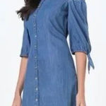 Bebe ✨ Off Shoulder Front Button Denim Dress✨ Photo 0