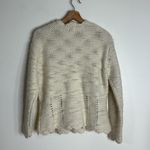 Vtg Alps 100% Wool Long Sleeve Chunky Cottage Core Button Cardigan Sweater M Size M Photo 8