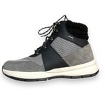 Geox Braies Waterproof Faux Fur Lined Hiking Snow Boots Grey Black New 10 Winter Photo 13