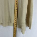 All Saints Turtleneck Italian Yarn Sweater Womens Medium Beige Photo 4