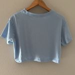 Nike Air Sky Blue Crop Top Tee Size Small Photo 4