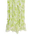 MISA Los Angeles Misa Rumi One Shoulder Asymmetric Ruffle Floral Print Chiffon Dress Size S NWT Photo 8