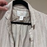 H by Halston  Pinstripe Blazer Jacket Photo 1