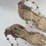 Jessica Simpson  Pumps Size 5.5 Wavery Clear Studded Wavery Pointed Toe Stiletto Photo 3